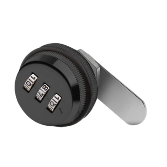 30mm 3 Digital Code Cam-Lock Cabinet Locker Keyless Security Lock Black