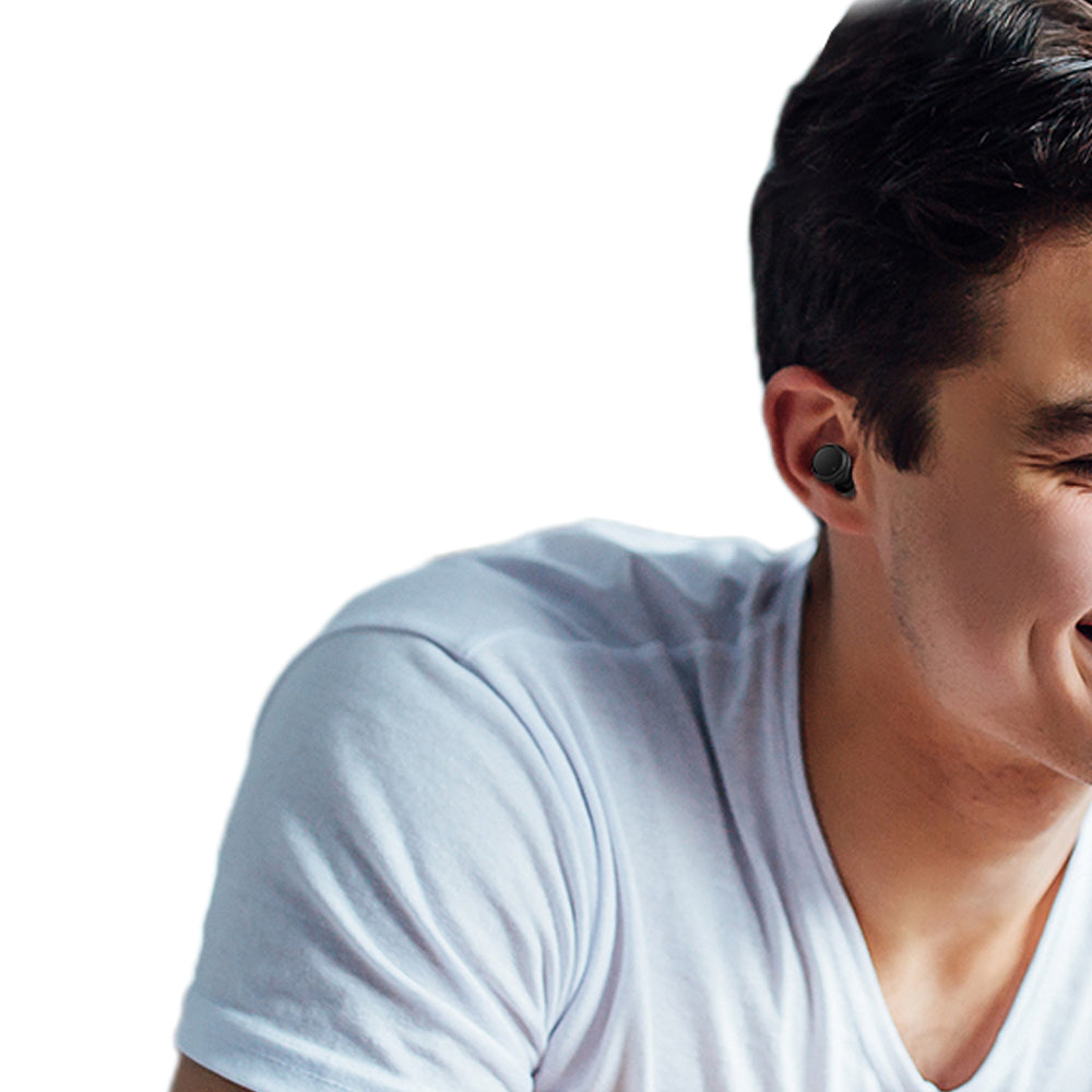 Soft Silicone Ear Plugs Noise Reduction Reusable Study Sleeping Ear Plugs Black