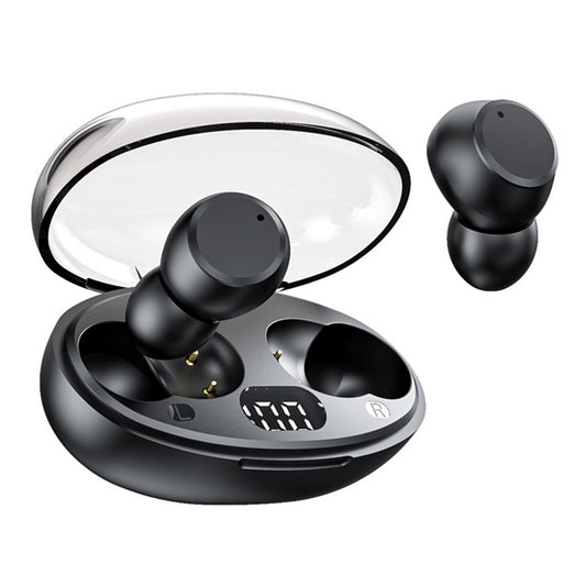 Bluetooth 5.3 Wireless Headphones with LED Power Display In-Ear Bass Earbuds