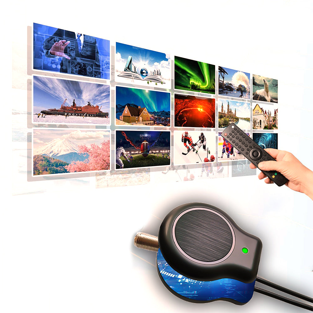 Digital HDTV Antenna Indoor Amplified Signal Booster Support for 4K 1080P