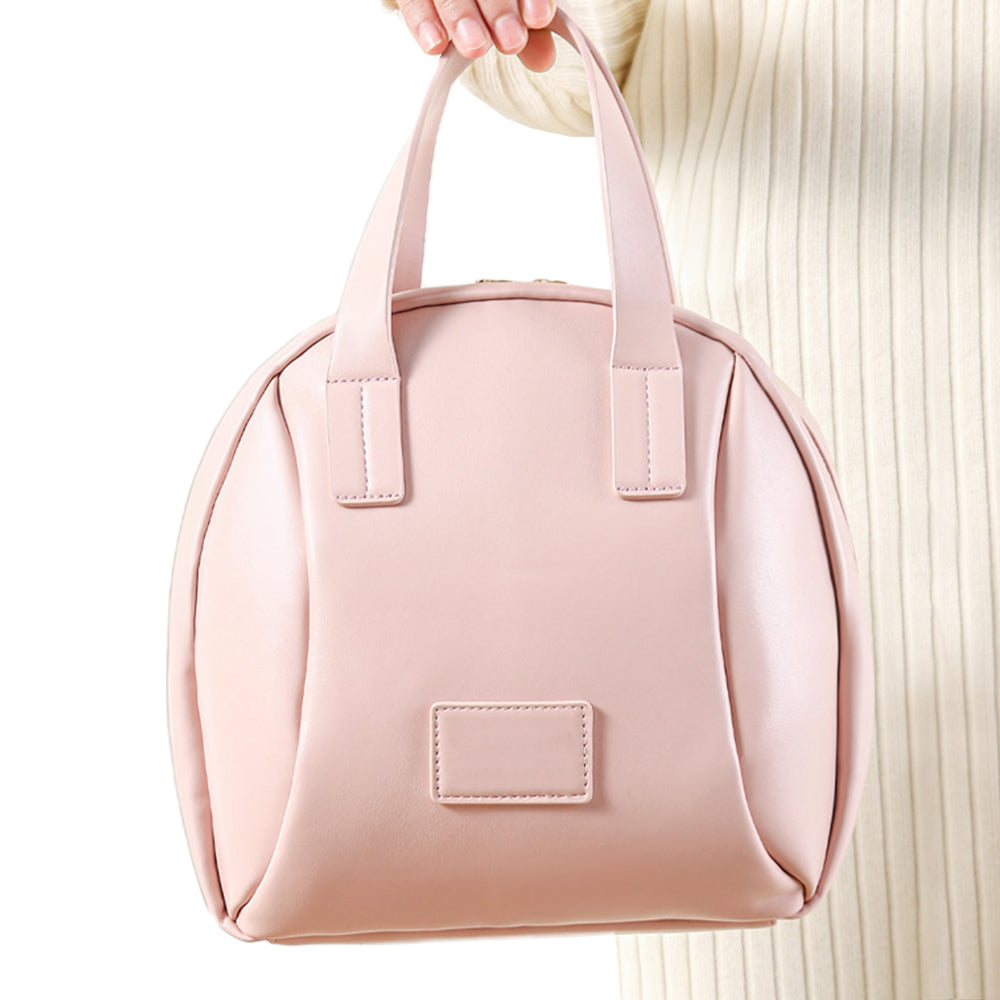 Large Capacity Cosmetic Bag Travel Portable Makeup Toiletry Organizer Pink