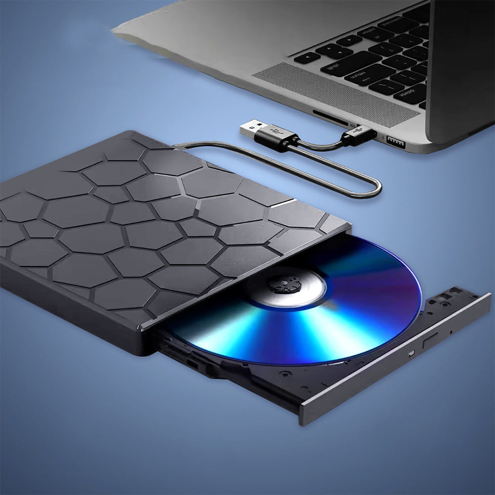 External DVD Drive 7 in 1 USB3.0 Type C CD Player Burner Reader Writer