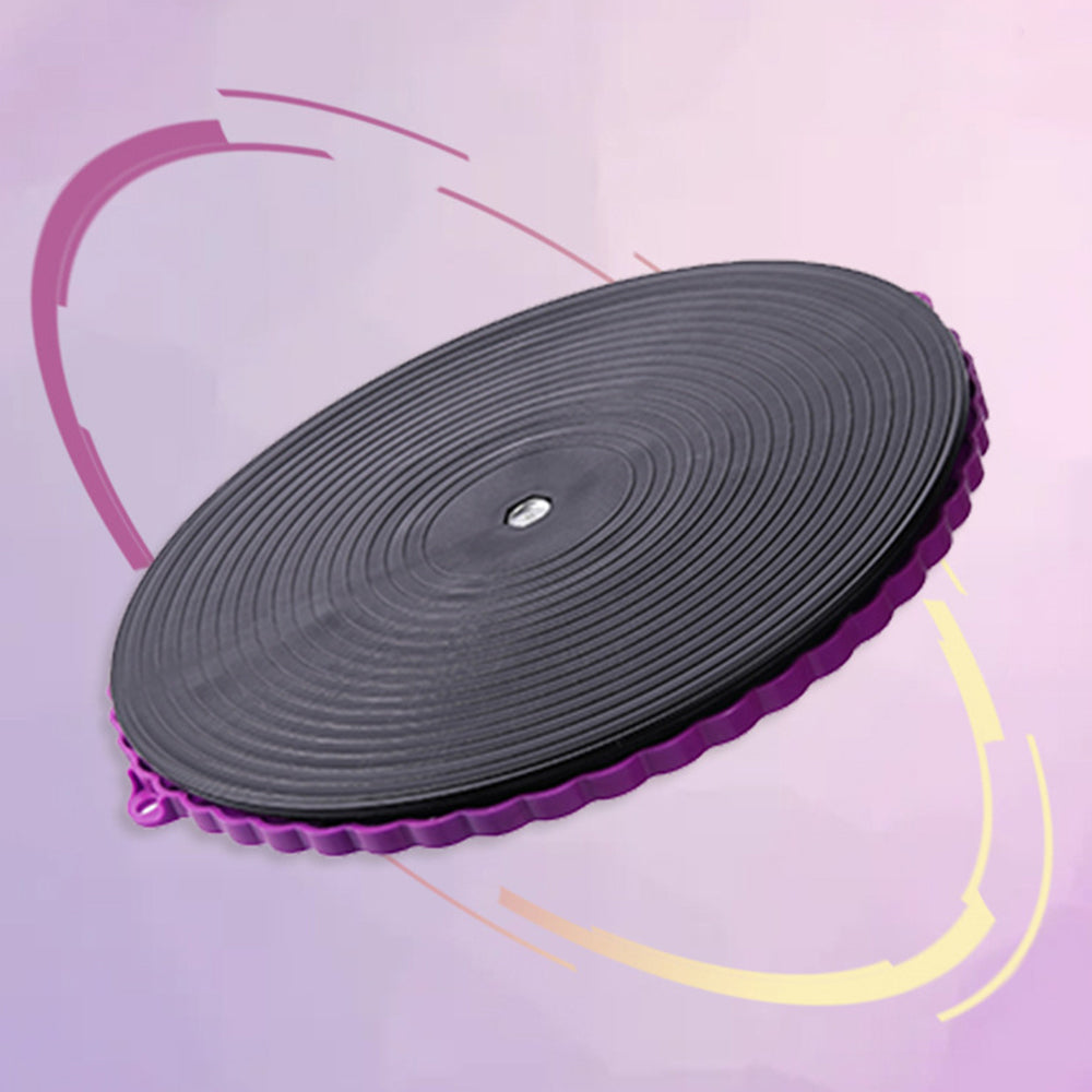 Waist Twisting Disc Twist Board 6 Magnets Fitness Massage Balance Board Purple