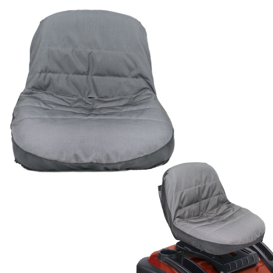 Riding Lawn Mower Seat Cover Tractor Seat Cover with Mesh Storage Bag