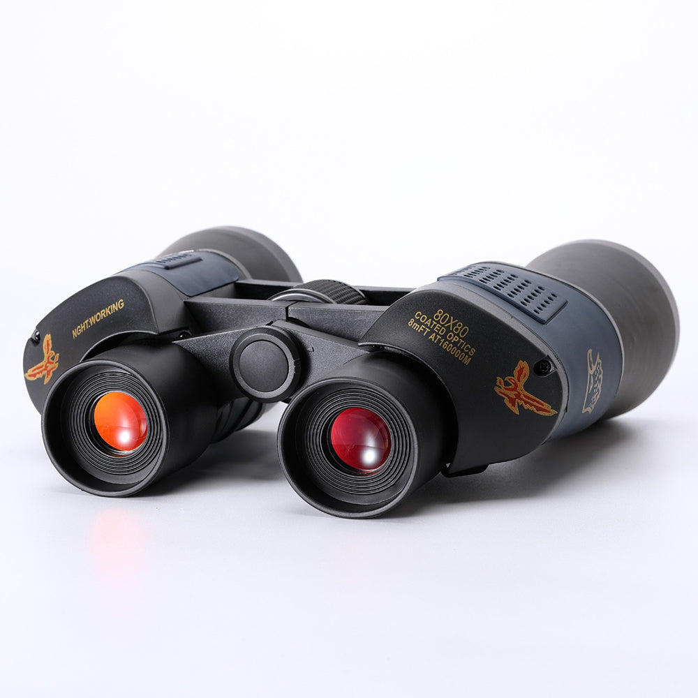 80X80 Binoculars High Power Telescope Low Light Night Vision For Hunting