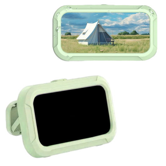 360 Degree Rotation Water-Resistant Bathroom Shower Phone Holder Box Green