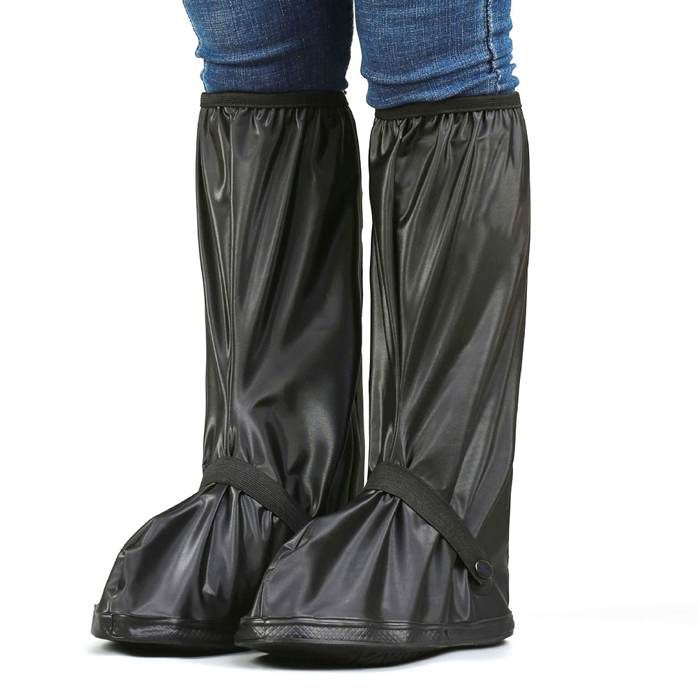 Water-Resistant Rain Shoes Protector Reusable Overshoe Rain Shoe Covers EU40 42