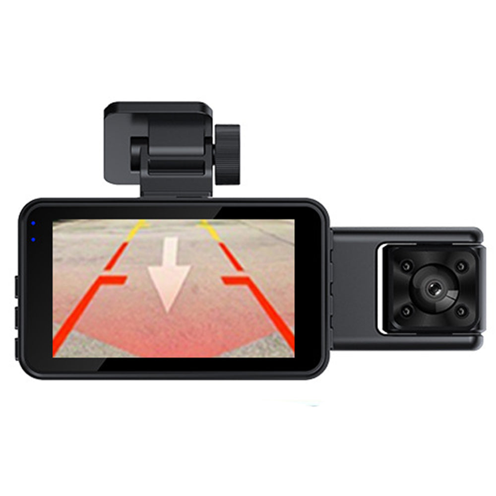 1080P Car Dash Camera Video DVR Recorder Front Inside Rear Night Vision Dash Cam