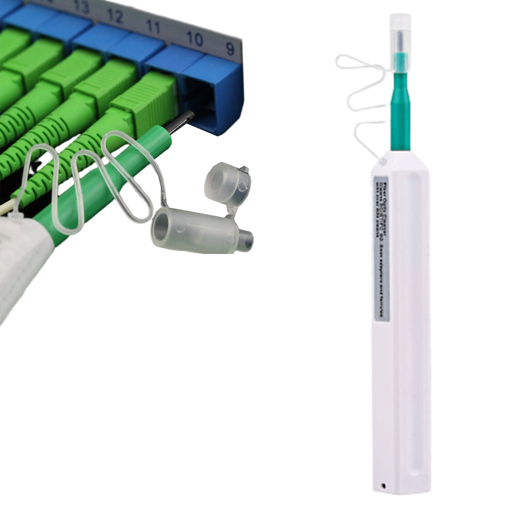 One-Click Optic Fiber Cleaner Pen Tool for 2.5mm SC ST FC Connector Adapter