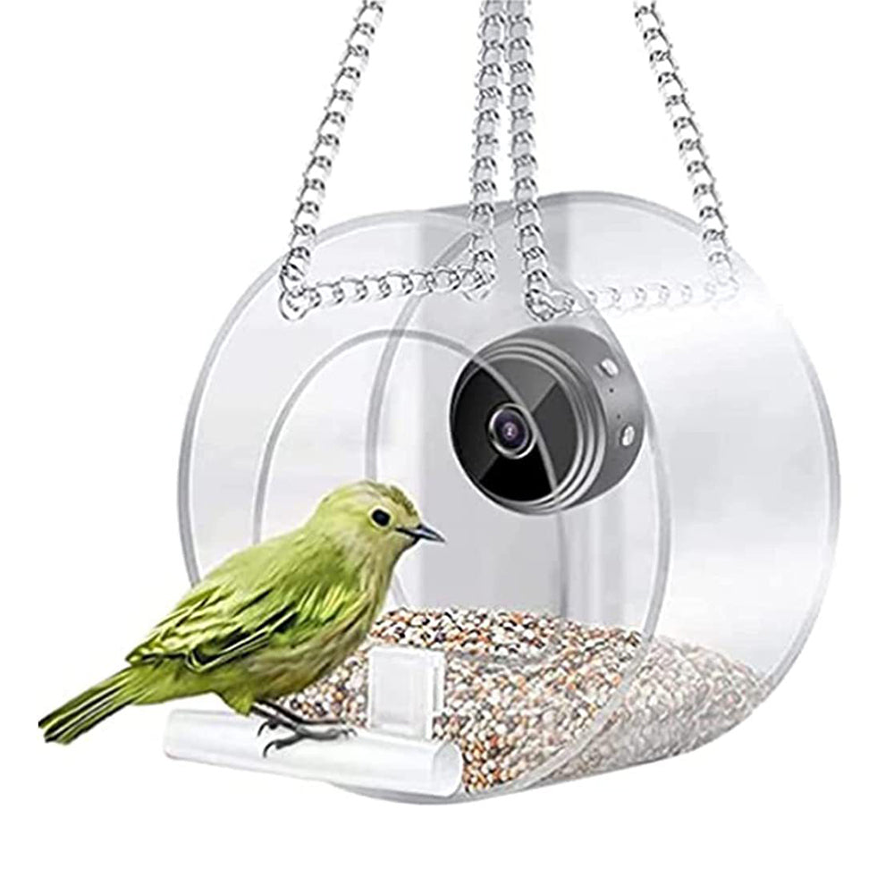 Smart Bird Feeder with Camera 1080P WiFi Auto Capture Bird Motion Detection