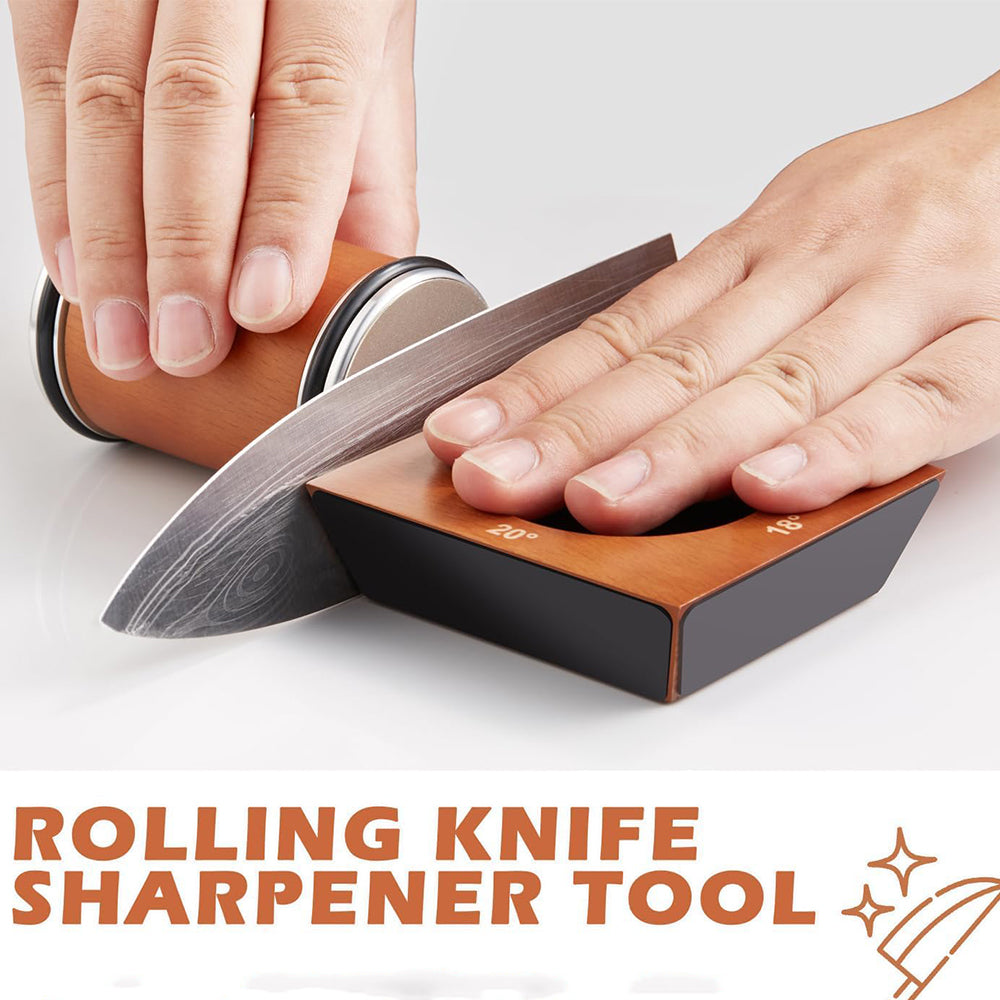 Adjustable Angle Knife Sharpener with Magnetic Base for Kitchen Use