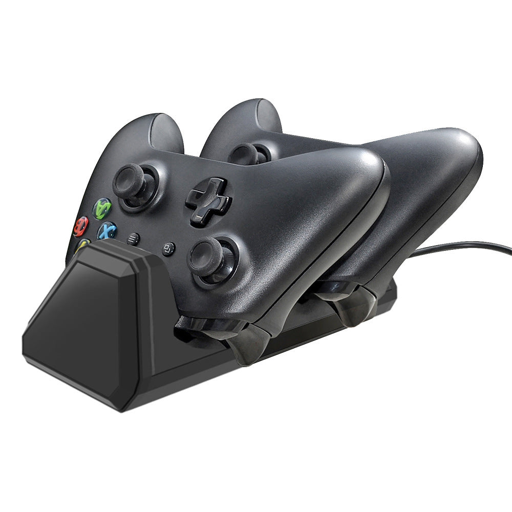USB Powered Wireless Charging Dock for Dual Controllers Fit for Xbox One Series S/X Controller