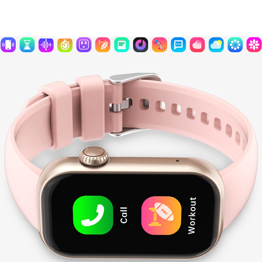 Bluetooth Smart Watch with Calling Sports Tracking Function Compatible with iOS Android Phone