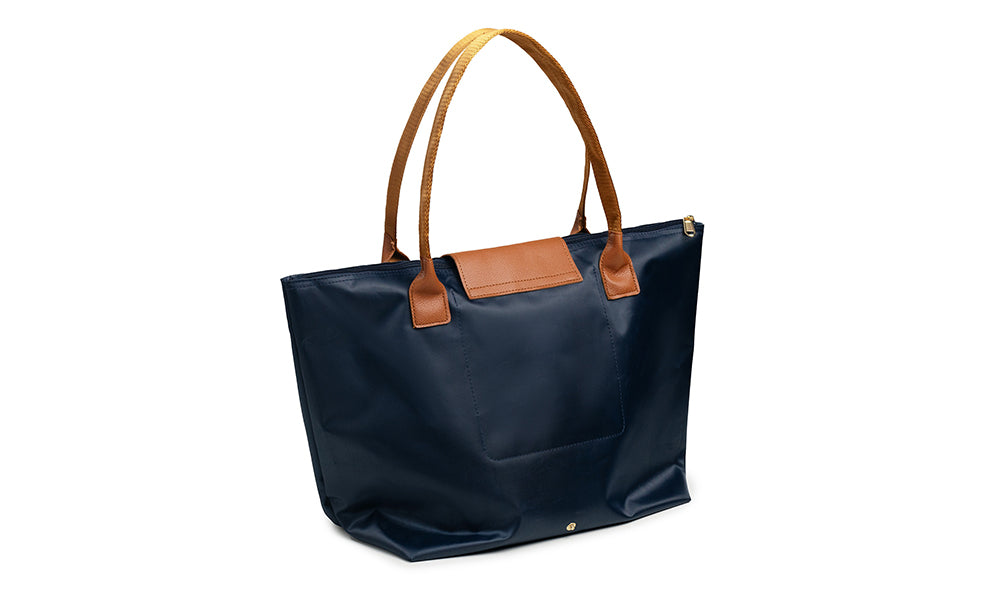 Water Resistant Tote Bag for Women Large Capacity Zipper Shoulder Bag