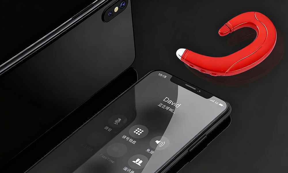 Wireless Bone Conduction Bluetooth Earphones with Charging Case