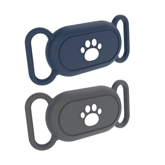2Pcs Pet Cat Collar Holder Silicone Case for Samsung Galaxy SmartTag2
