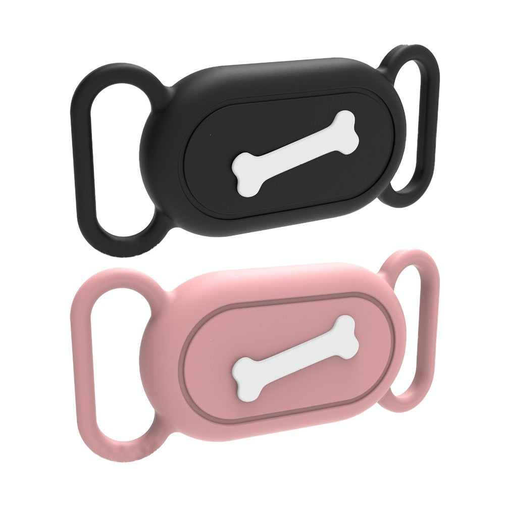 2Pcs Pet Dog Collar Holder Silicone Case for Samsung Galaxy SmartTag2