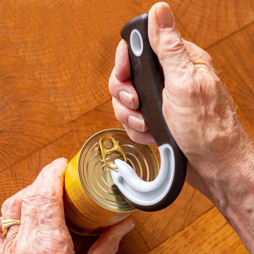 1Pc Easy Open Ring Pull Can Opener Jar Gripper Opener Pull Tab Can Opener