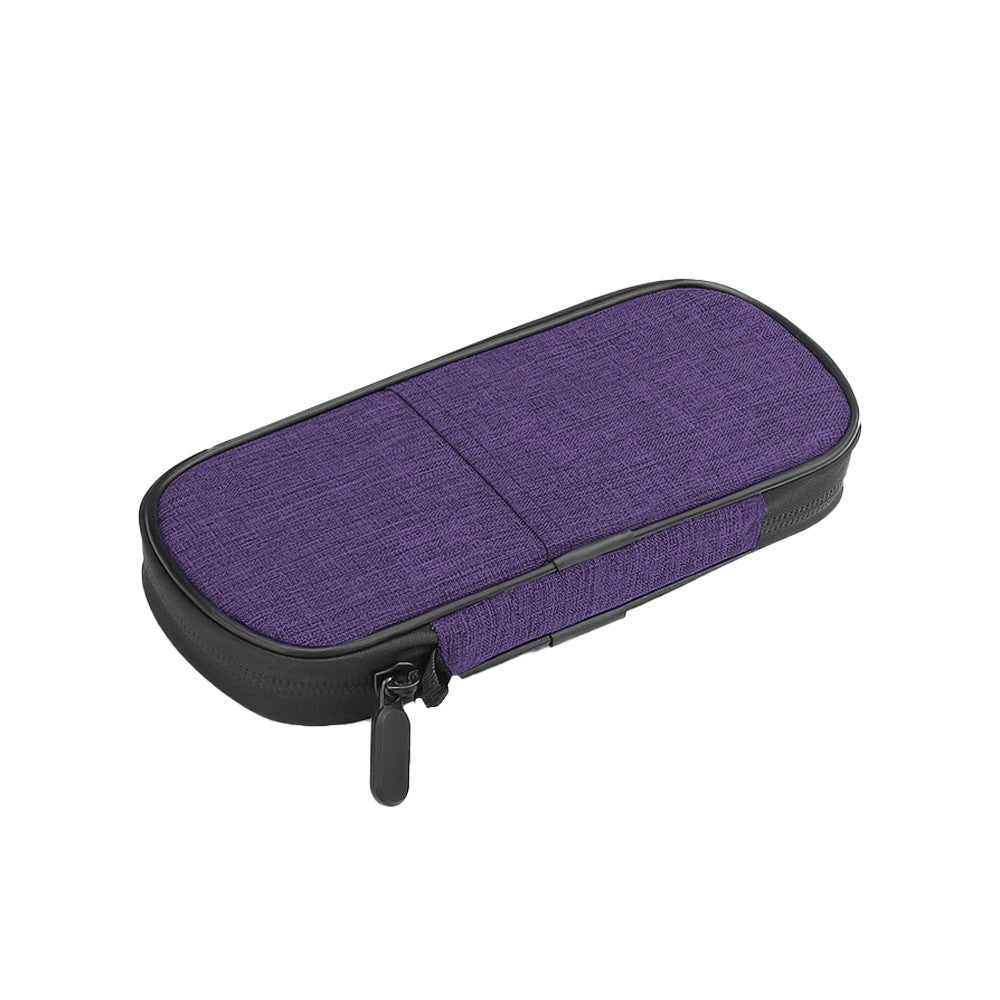 1Pc Travel Insulin Cooler Bag Diabetic Medication Protective Case - Purple