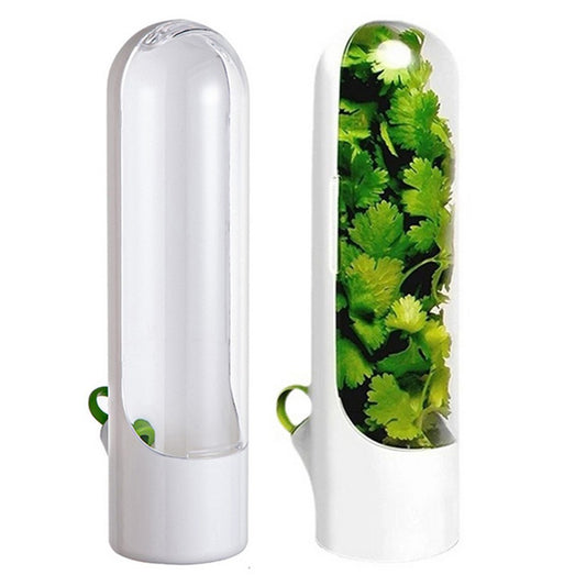 1Pc Herb Saver for Refrigerator Herb Fresh Keeper Herbs Storage Container