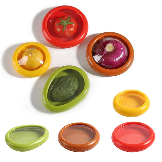8Pcs Fridge Storage Reusable Fruit Vegetable Storage Box Food Fresh Containers