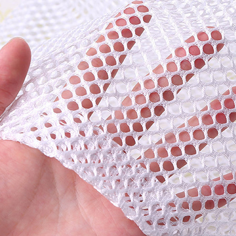 6Pcs 50x70cm Mesh Laundry Bags with Drawstring Closure for Delicate Clothes
