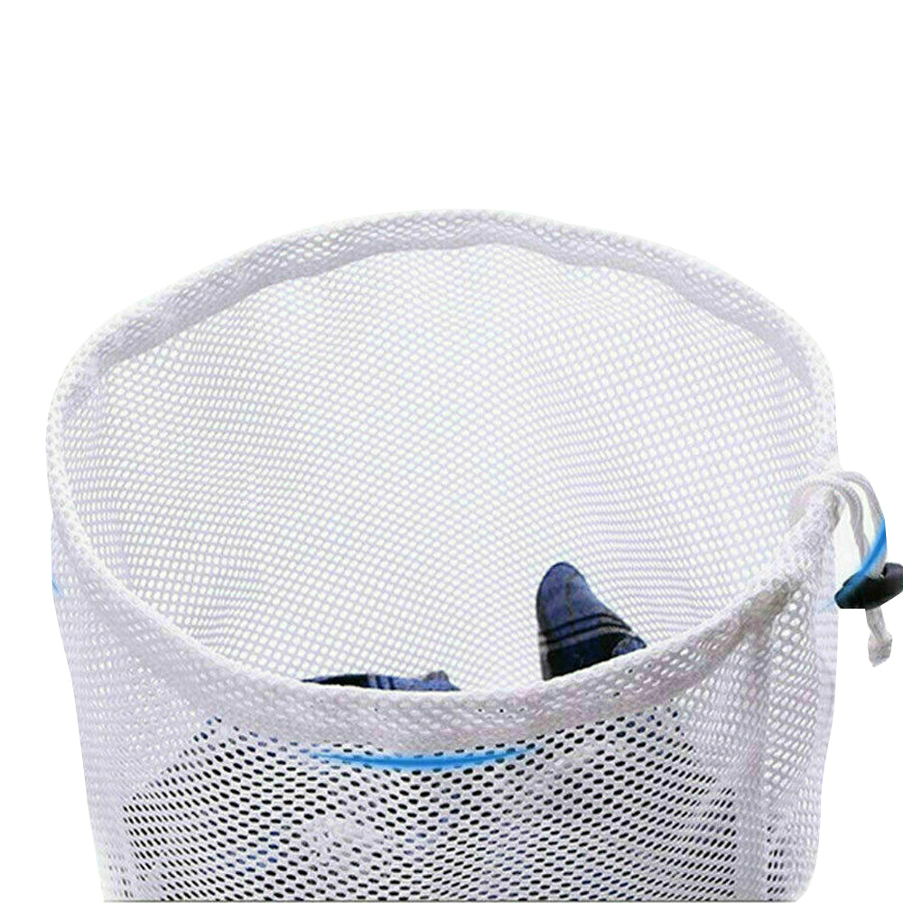 6Pcs 50x70cm Mesh Laundry Bags with Drawstring Closure for Delicate Clothes