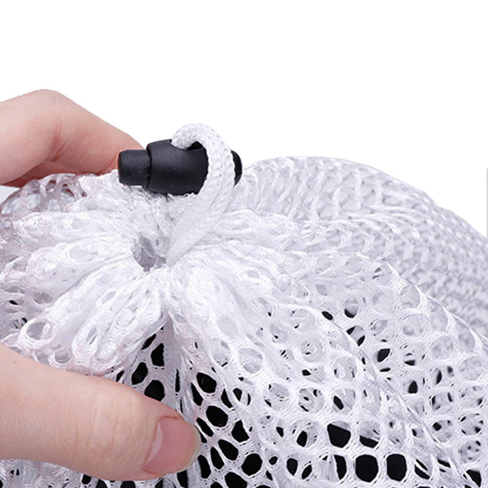 6Pcs 50x70cm Mesh Laundry Bags with Drawstring Closure for Delicate Clothes