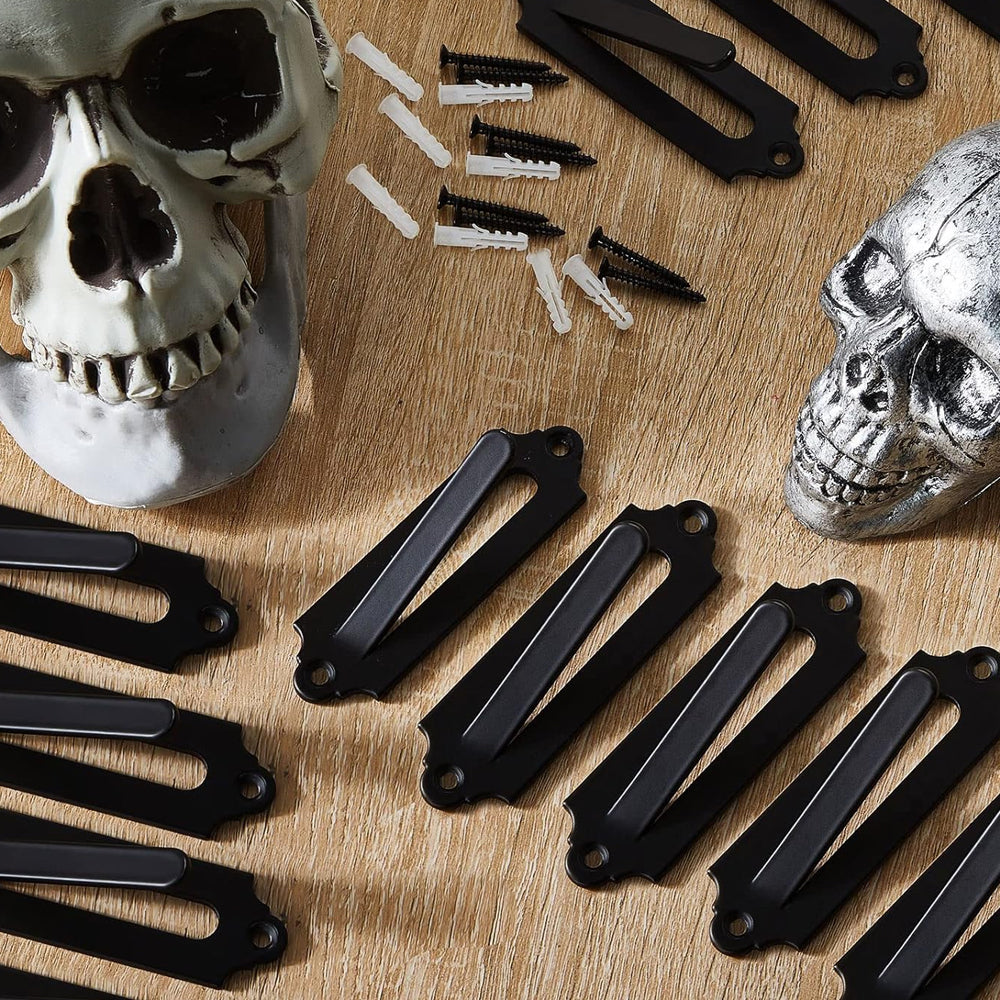 12Pcs Skull Hanger Skull Wall Mount Bracket Hangers Kit Deer Hanger