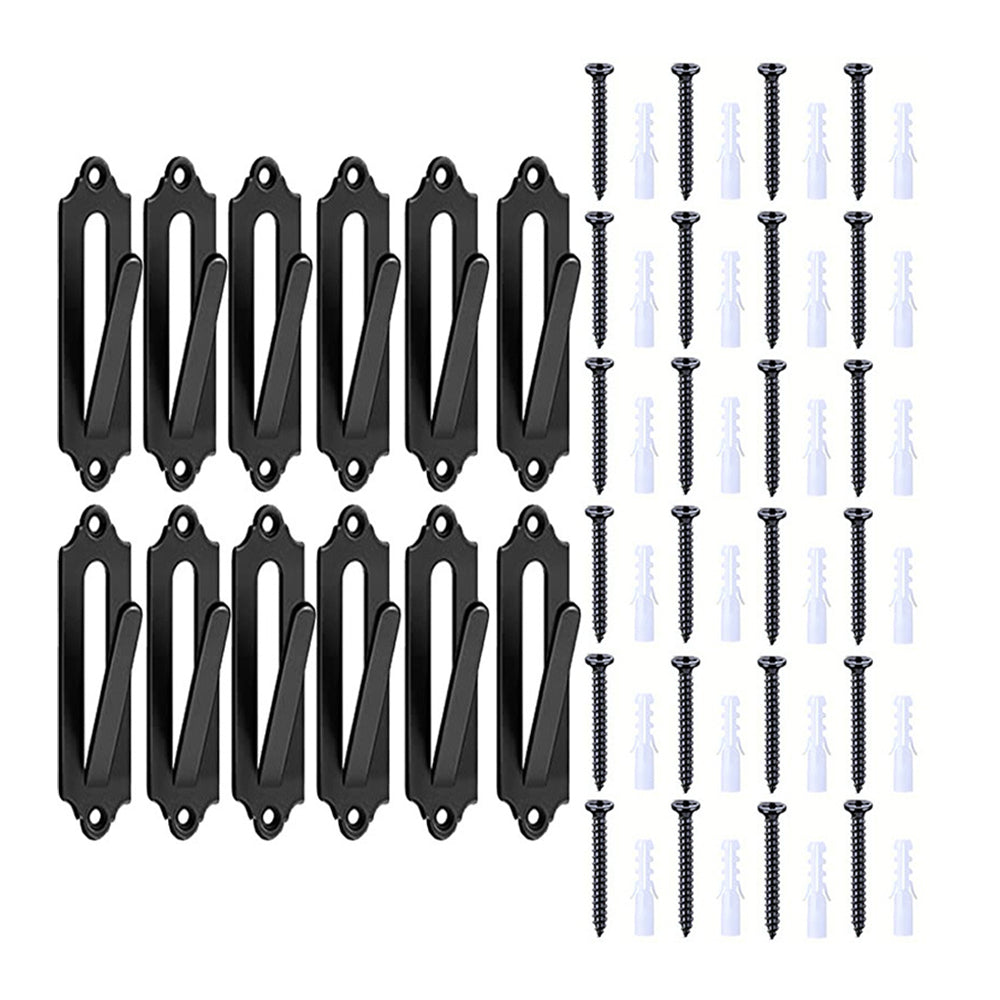 12Pcs Skull Hanger Skull Wall Mount Bracket Hangers Kit Deer Hanger