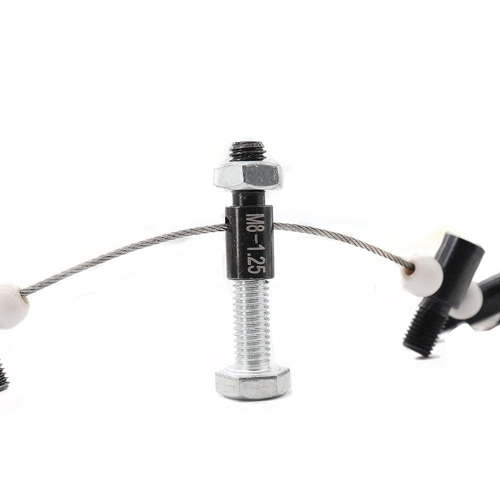 Nuts Bolts Thread Checker with 26 Male Female Gauges Include 14Inch and 12Metric