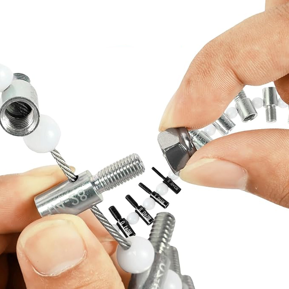 Nuts Bolts Thread Checker with 26 Male Female Gauges Include 14Inch and 12Metric