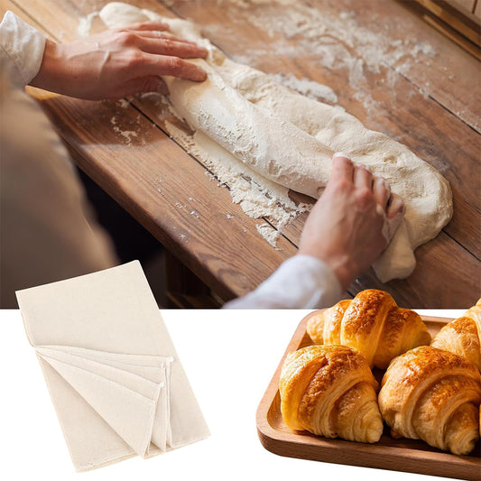 45x75cm Cotton Cloth Reusable Bread Proofing Cloth for Bread Baking