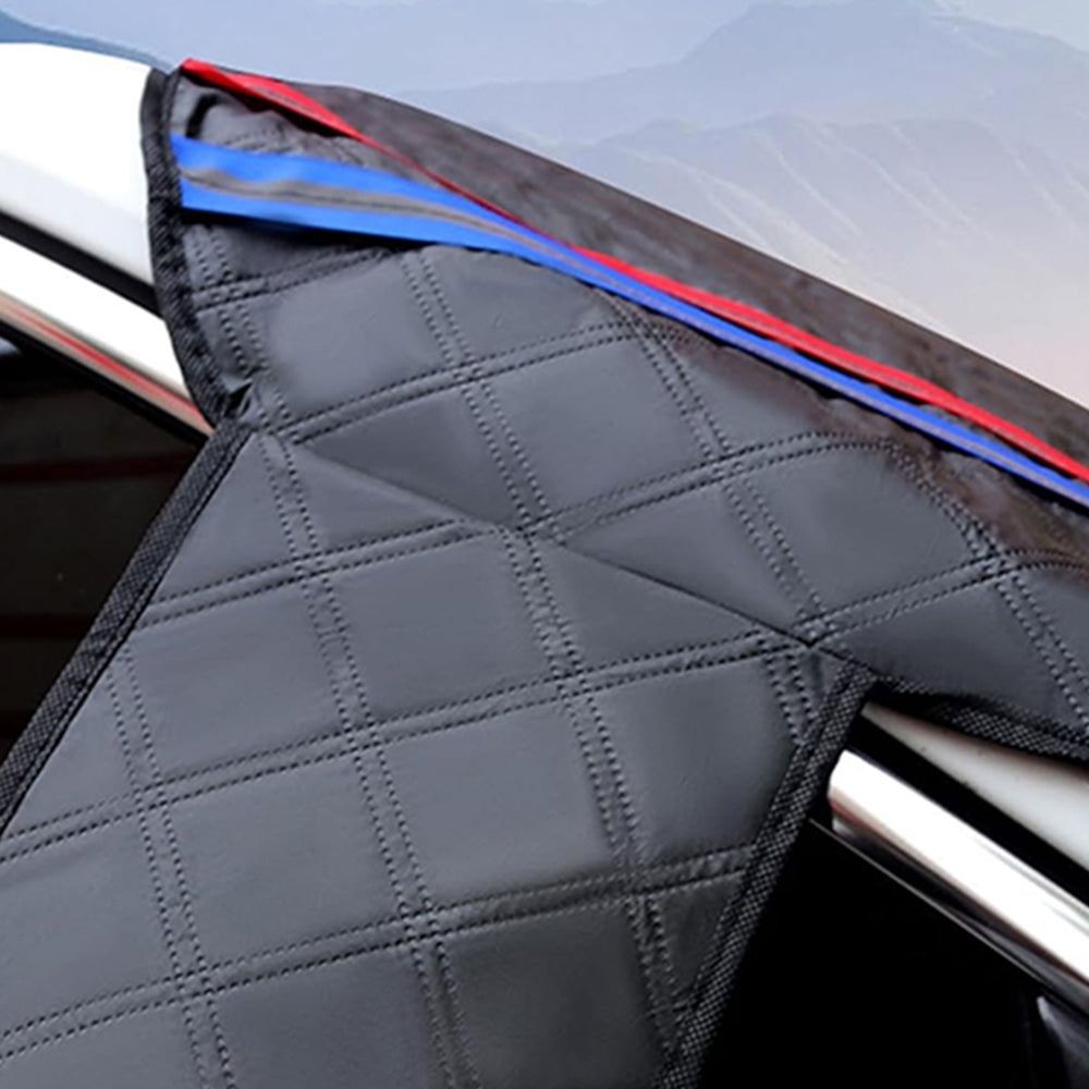 Car Windshield Snow Cover Protector with Reflection Strips ST1