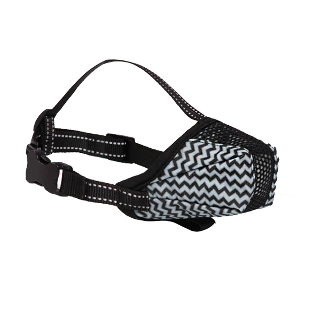 Dog Muzzle Air Mesh Breathable Muzzle for Medium Large Sized Dog XS
