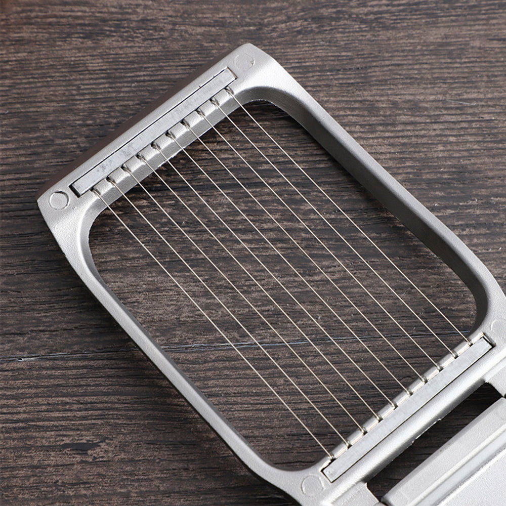 2Pcs Heavy Duty Egg Slicer Stainless Steel Wire Cutter