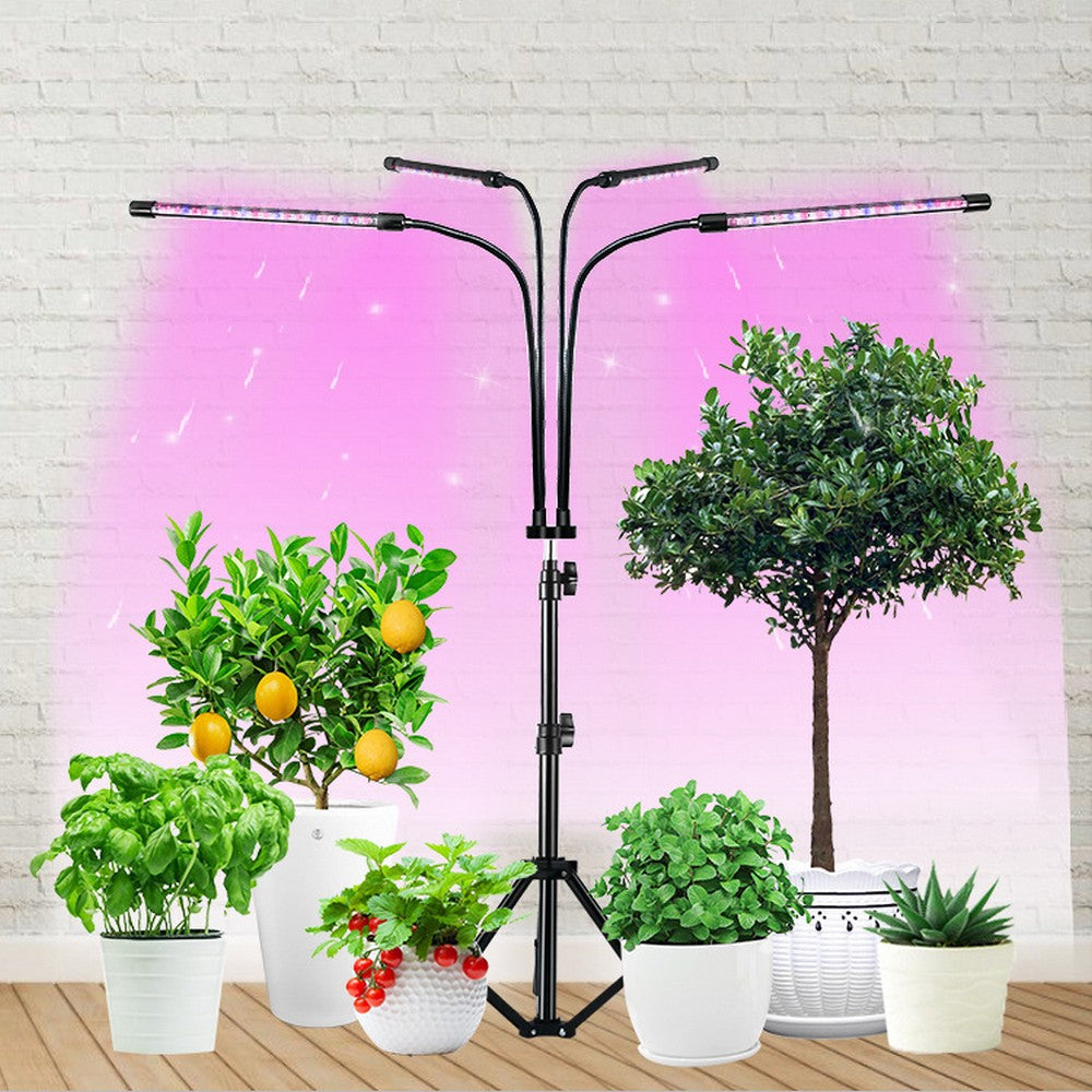 LED Grow Light Full Spectrum with Adjustable Tripod Stand for Indoor Plant