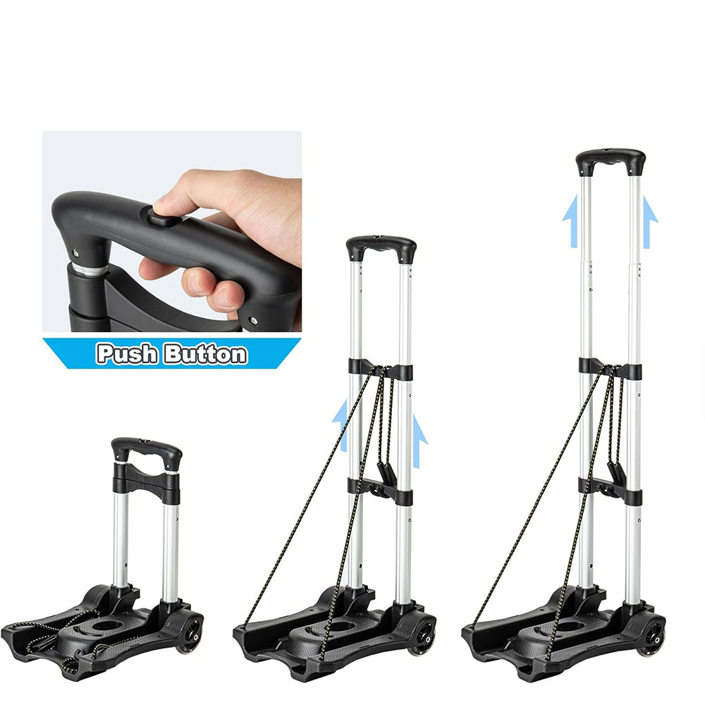 Small Foldable Hand Truck Portable Dolly with 2 Wheels