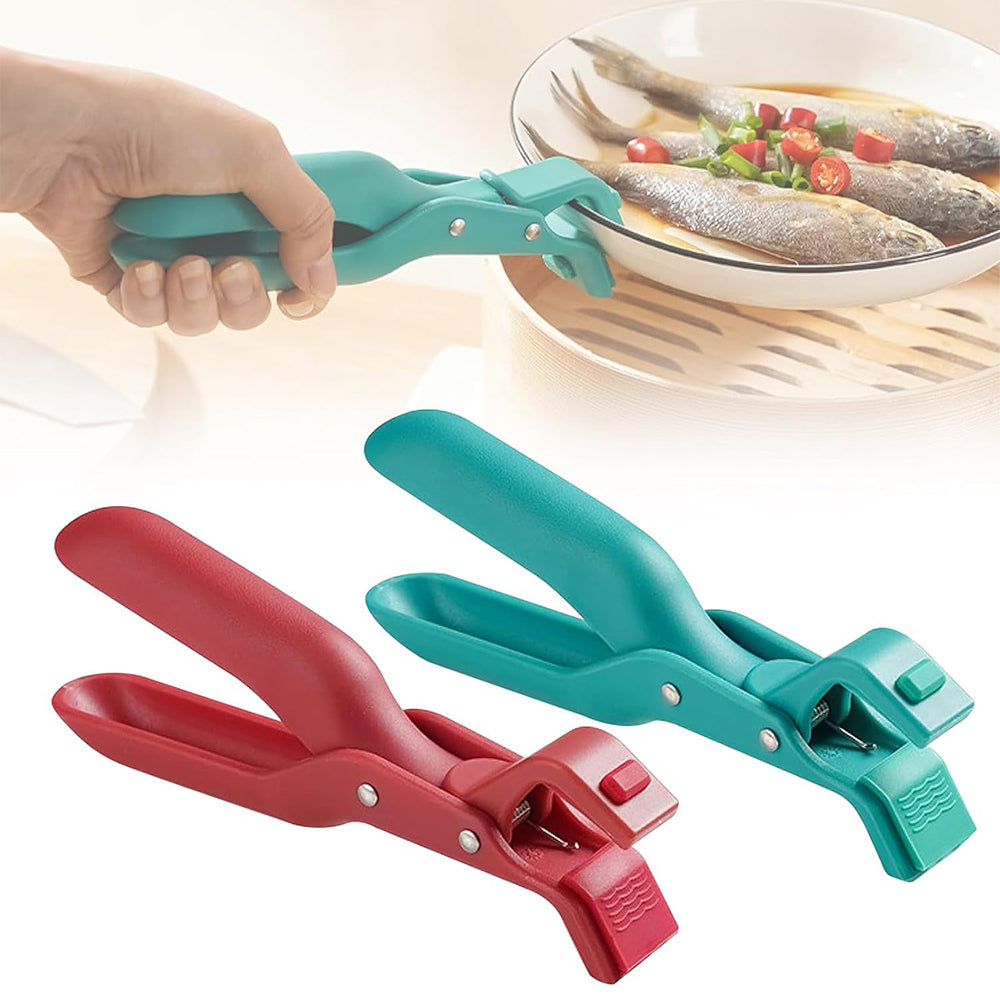 2Pcs Multi-Purpose Anti-Scald Bowl Clip for Kitchen Silicone Non-Slip Clip
