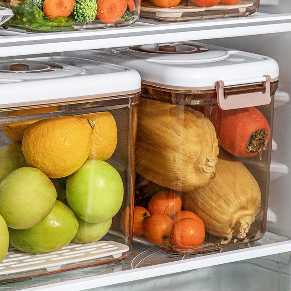 2.7L Vacuum Food Storage Container with Lid Strainer Vacuum Pump