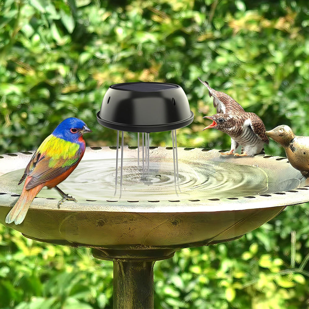 Solar Water Agitator Bird Bath Solar Water Wiggler Water Mixer Solar Powered