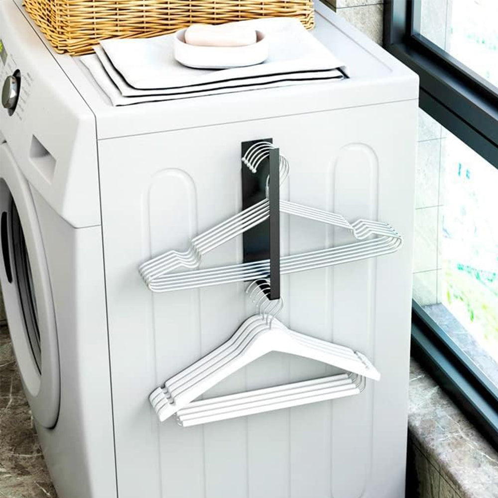 2Pcs Adhesive Hanger Storage Organizer Rack Laundry Stacker