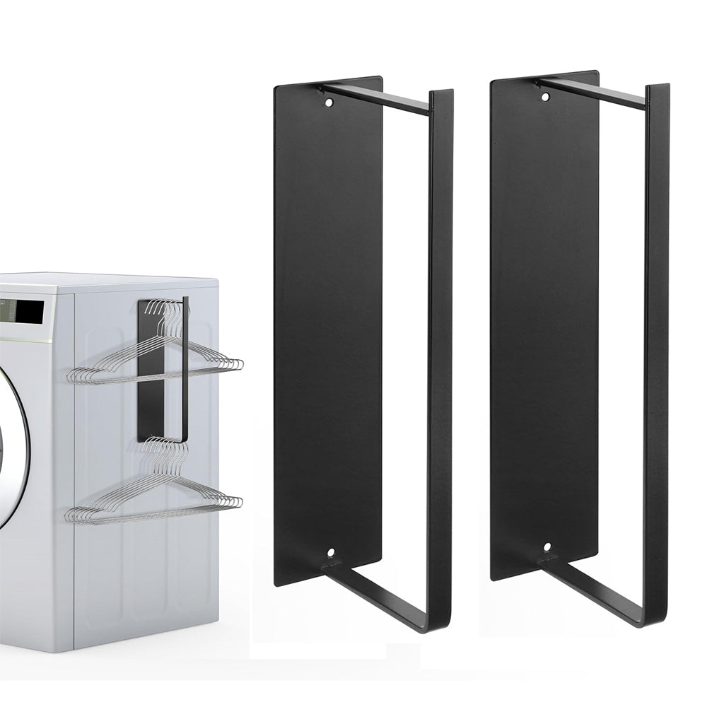 2Pcs Adhesive Hanger Storage Organizer Rack Laundry Stacker