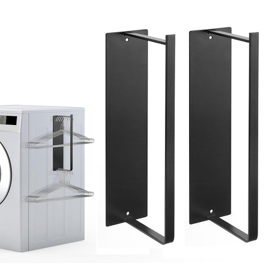 2Pcs Adhesive Hanger Storage Organizer Rack Laundry Stacker