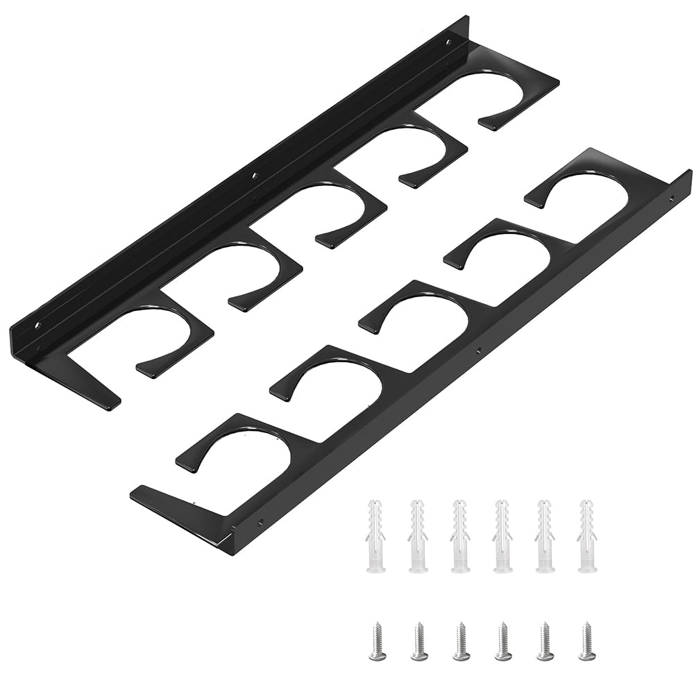 Vertical 6-Rod Storage Rod Rack Wall Mounted Fishing Rod Holder