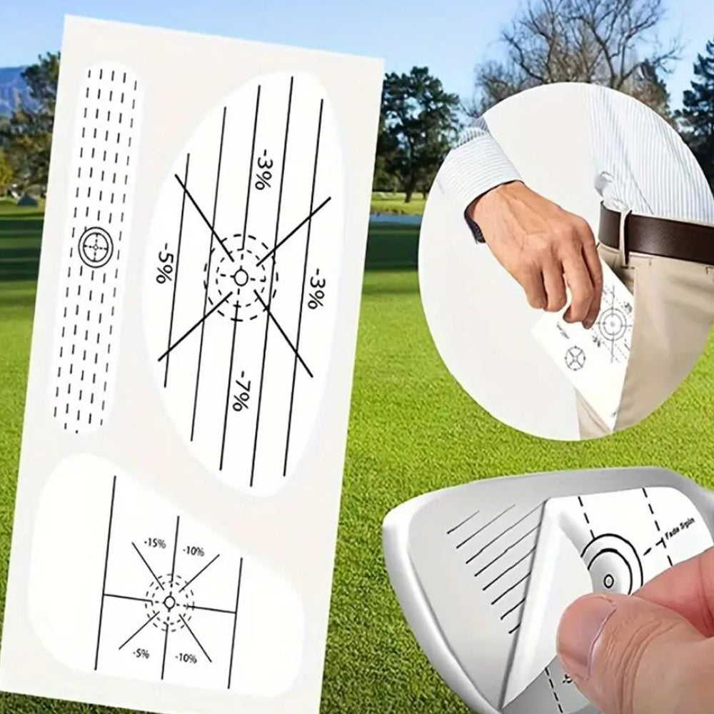 300Pcs Golf Impact Tape Set Club Impact Stickers for Woods Irons Putter Wedges