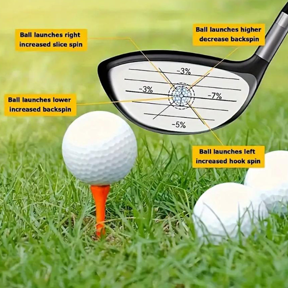300Pcs Golf Impact Tape Set Club Impact Stickers for Woods Irons Putter Wedges