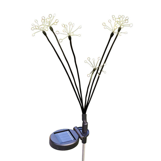 Solar Garden Light Twinkling Solar Firework Light for Outdoor Yard Patio