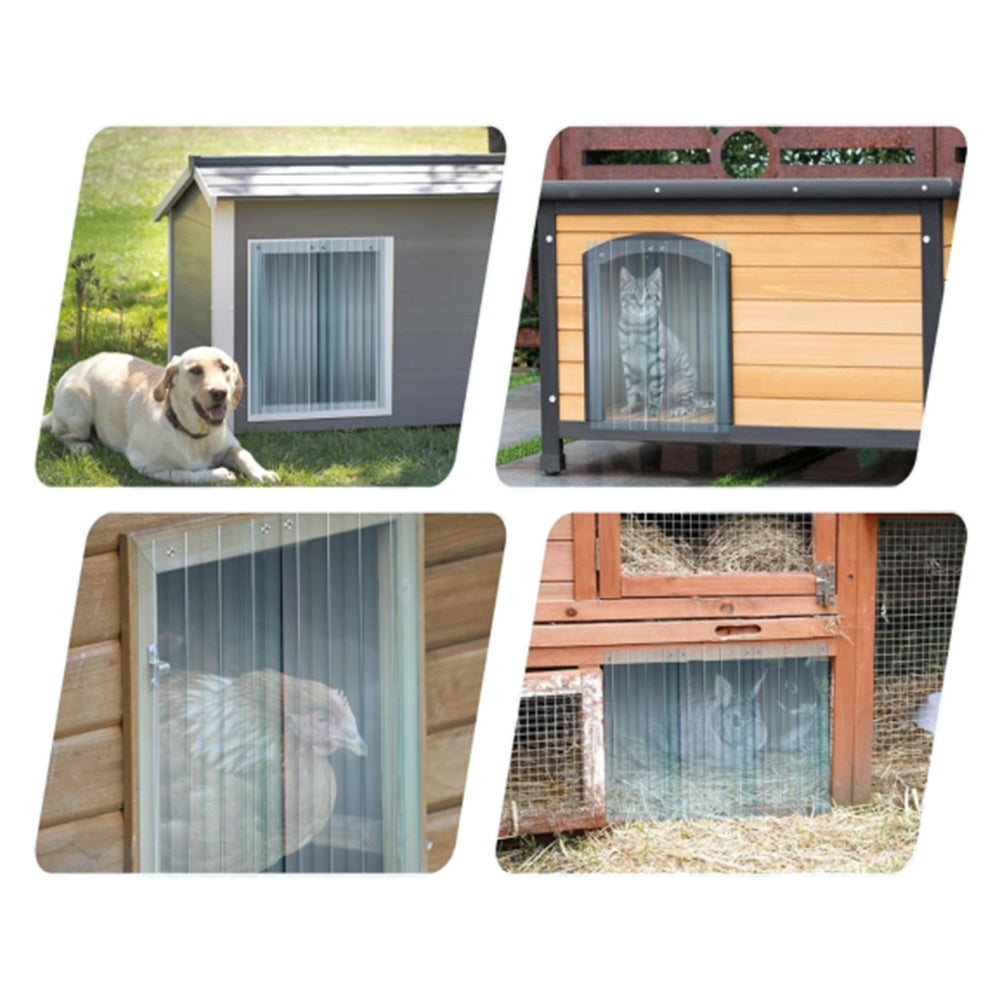 Dog Door Replacement Flap Vinyl Plastic Dog Door Flap for Dog House