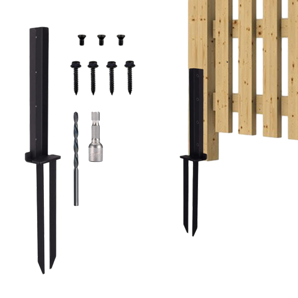 Fence Post Anchor Kit Ground Spike Anchor Kit Fence Post Repair Stakes